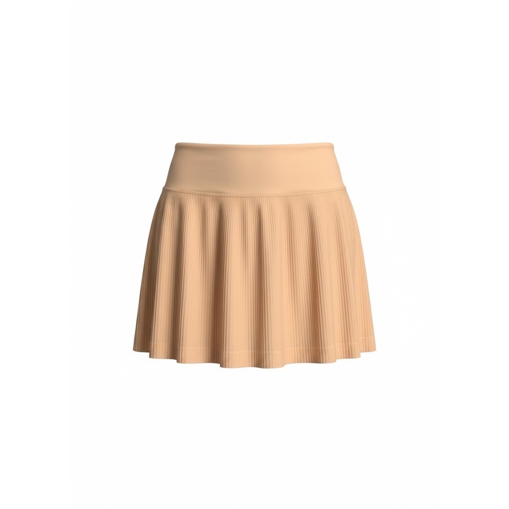 Lululemon Pleat to Street Mid-Rise Skirt Summer Glow, Women's Size 10